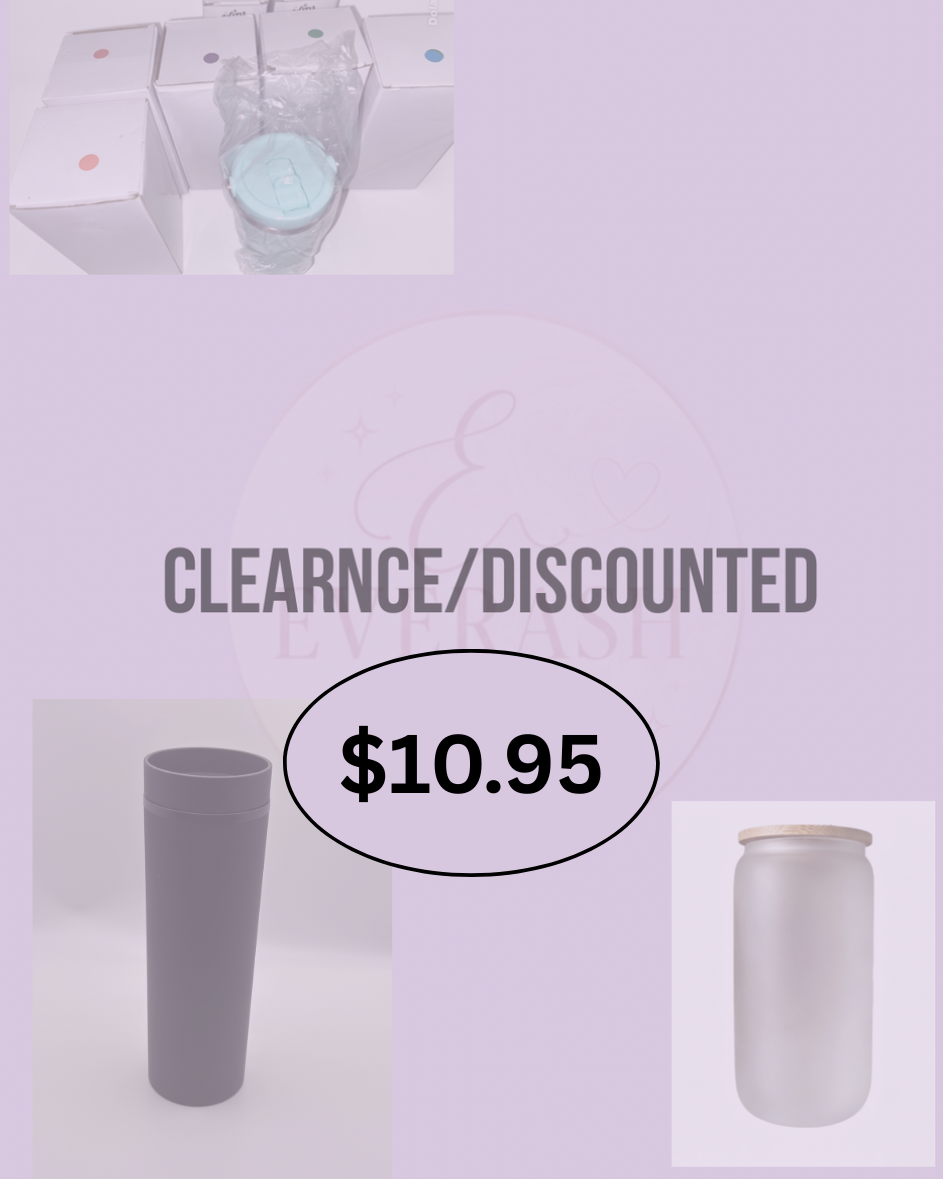 CLEARANCE / DISCOUNTED
All sales final • No returns on clearance items • Grab a bargain! 💰✨