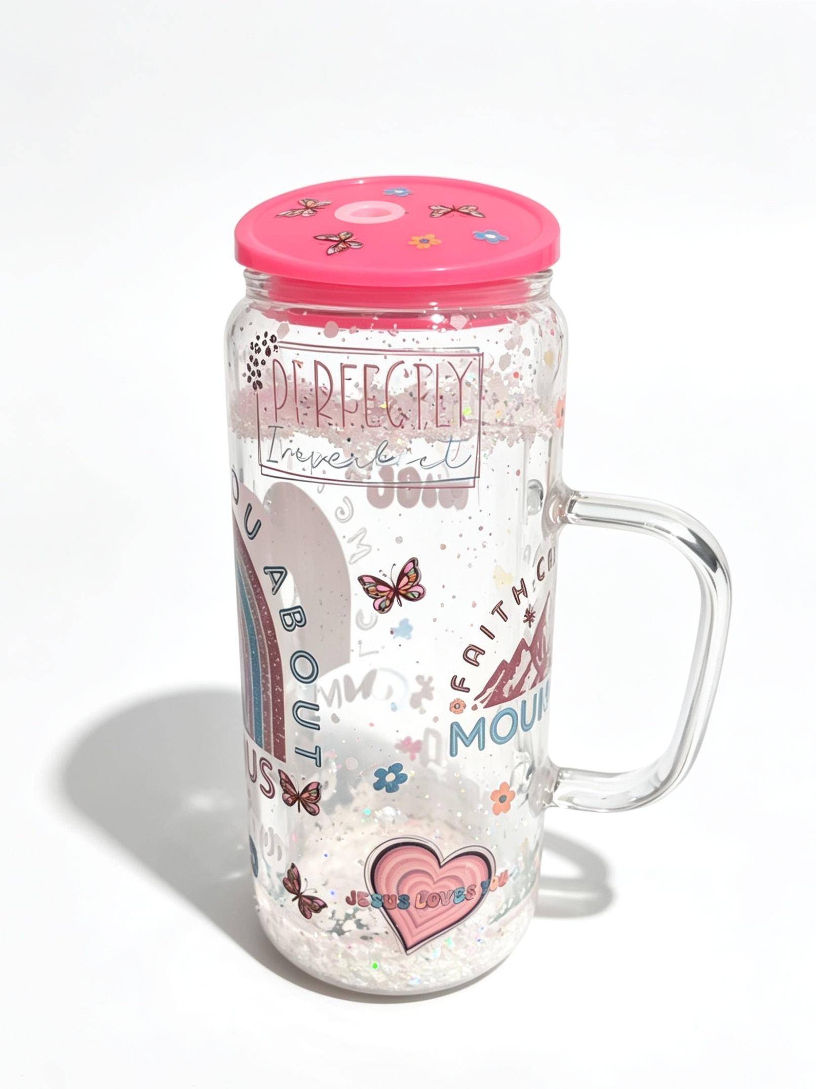 40oz Faith Snow Globe Tumbler | One Only