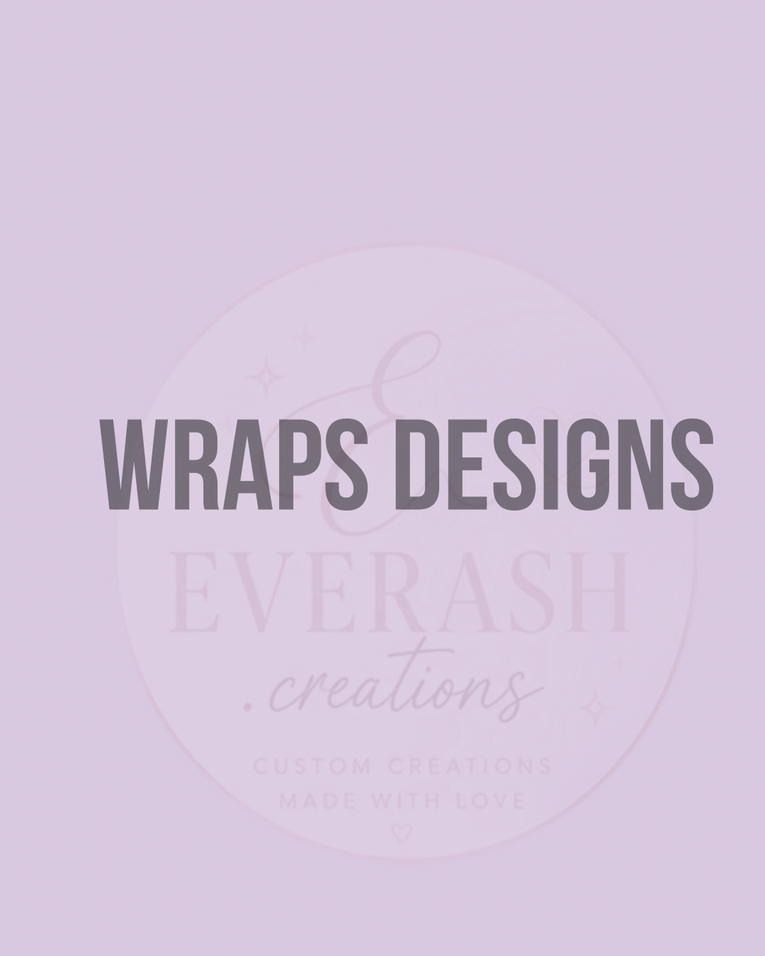 Wraps Design Category