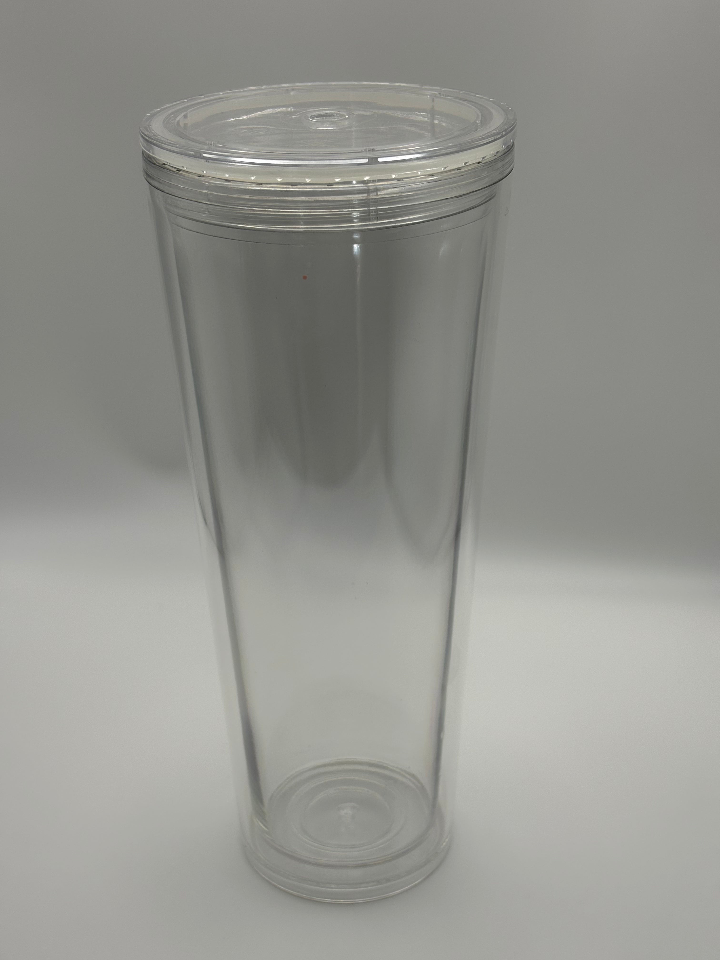 🧊 16oz Clear Double‑Wall Acrylic Tumblers