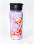 ✨ Tinkerbell Snowglobe Water Bottle — Everash Creations