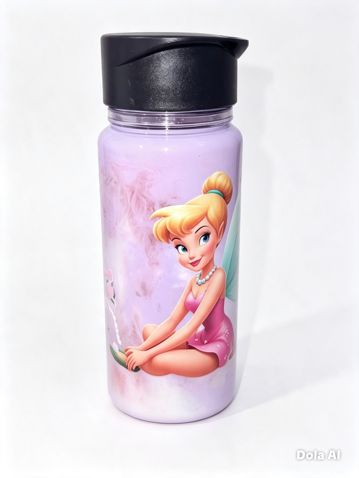 ✨ Tinkerbell Snowglobe Water Bottle — Everash Creations